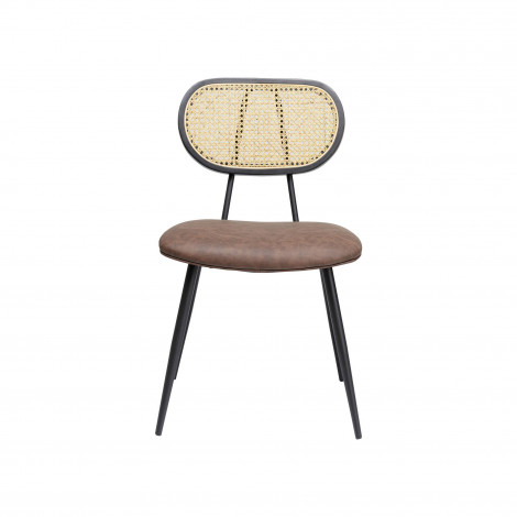 Chaise Rosali marron Kare Design|Chaise|Kare