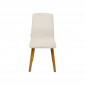 Chaise Lara Cord côtelée crème Kare Design|Chaise|Kare