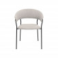 Chaise avec accoudoirs Belle grise Kare Design|Chaise|Kare