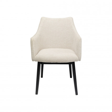 Chaise avec accoudoirs Modino crème Kare Design|Chaise|Kare