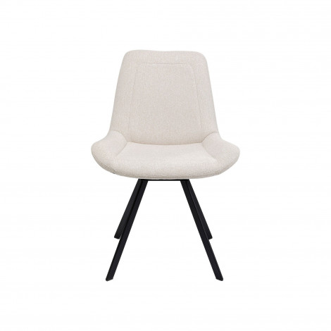 Chaise pivotante Baron crème Kare Design|Chaise|Kare