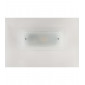 Applique murale 1 ampoule Verre blanc|Appliques murales|Luminaire Center