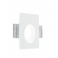 Applique encastrée Ariel 1 ampoule Plâtre blanc|Appliques murales|Luminaire Center