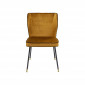 Chaise Irina velours ocre Kare Design|Chaise|Kare