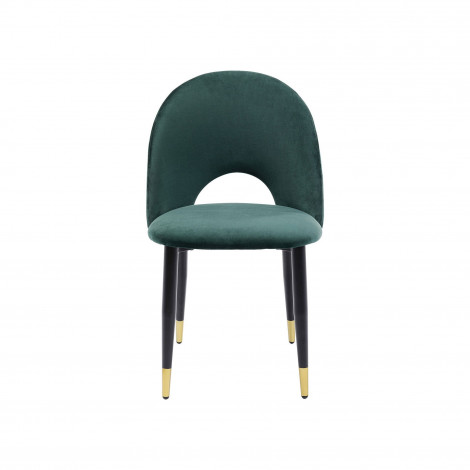 Chaise Iris velours vert Kare Design|Chaise|Kare