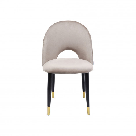 Chaise Iris velours beige Kare Design|Chaise|Kare