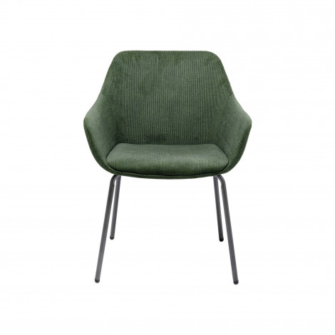 Chaise avec accoudoirs Avignon verte Kare Design|Chaise|Kare