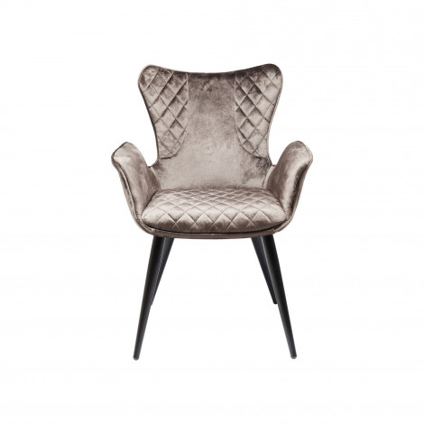 Chaise avec accoudoirs Dream marron Kare Design|Chaise|Kare
