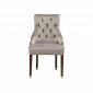 Chaise Prince velours gris Kare Design|Chaise|Kare