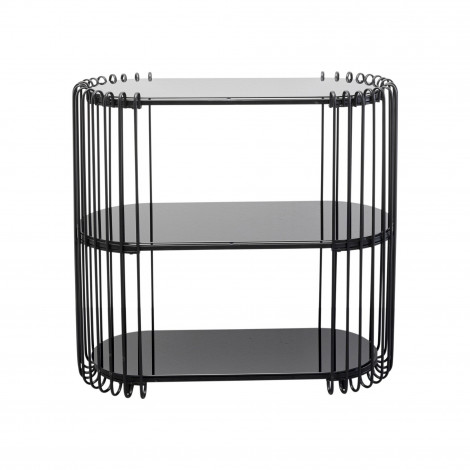 Console Wire 81x37cm noire Kare Design|Console|Kare