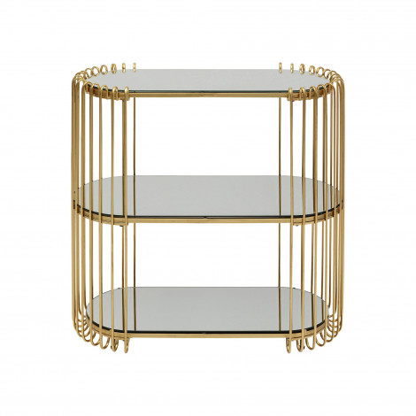 Console Wire 81x37cm laiton Kare Design|Console|Kare