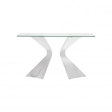 Console Gloria 140x45cm chromée Kare Design|Console|Kare