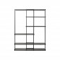 Étagère Oslo 200x150cm noire Kare Design|Bibliothèque|Kare