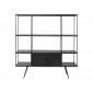 Étagère Cosy Sixties 183x180cm noire Kare Design|Bibliothèque|Kare