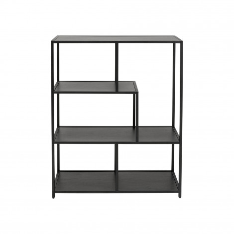 Étagère Loftie noire 100x77cm Kare Design|Bibliothèque|Kare