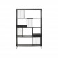 Étagère Bologna noire 200x125cm Kare Design|Bibliothèque|Kare