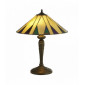 Lampe de table charleston tiffany jaune multi|Lampes à poser|Luminaire Center