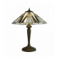 Lampe de table gatsby tiffany bronze / noir / transparent / blanc / multi|Lampes à poser|Luminaire Center