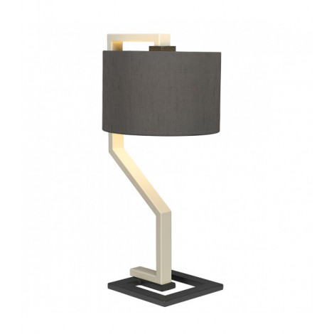 Lampe de table Axios Base en métal peint à la crème et gris foncé 66,6 Cm|Lampes à poser|Luminaire Center