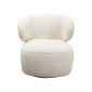 Fauteuil pivotant Elite crème Kare Design|Fauteuil / Chauffeuse|Kare