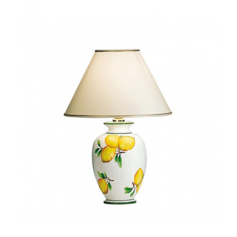 Lampe de table Giardino 24 carats plaqué d'or Or poli 1 ampoule 43cm|Lampes à poser|Luminaire Center