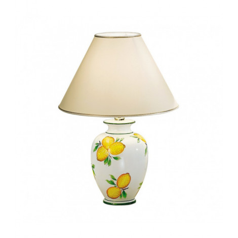 Lampe de table Giardino 24 carats plaqué d'or Or poli 1 ampoule 57cm|Lampes à poser|Luminaire Center