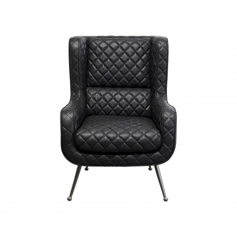 Fauteuil Nonna noir Kare Design|Fauteuil / Chauffeuse|Kare