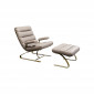 Fauteuil et repose-pieds Novel Kare Design|Fauteuil / Chauffeuse|Kare