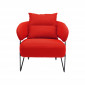 Fauteuil Peppo rouge Kare Design|Fauteuil / Chauffeuse|Kare