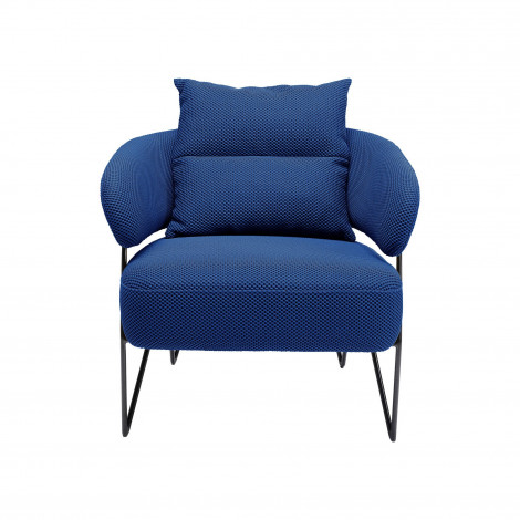 Fauteuil Peppo bleu Kare Design|Fauteuil / Chauffeuse|Kare