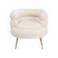 Fauteuil Livelli crème Kare Design|Fauteuil / Chauffeuse|Kare