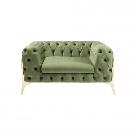 Fauteuil Bellissima velours vert Kare Design|Fauteuil / Chauffeuse|Kare