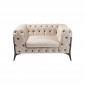 Fauteuil Bellissima velours beige Kare Design|Fauteuil / Chauffeuse|Kare