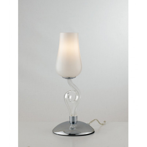 Lampe Design Angel 1 ampoule Verre blanc|Lampes à poser|Luminaire Center