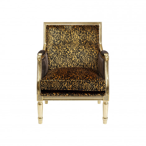 Fauteuil Regency léopard Kare Design|Fauteuil / Chauffeuse|Kare