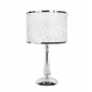 Lampe de table Boeme 1 ampoule Métal,Cristal,polyviniques Chrome|Lampes à poser|Luminaire Center
