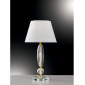 Lampe de table Epoque 1 ampoule Cristal Or|Lampes à poser|Luminaire Center