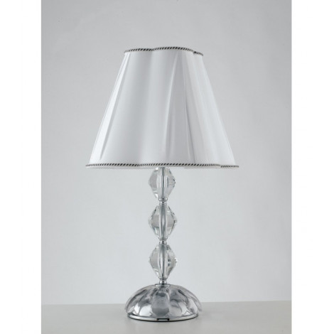 Lampe de table Riflesso 1 ampoule Cristal Chrome|Lampes à poser|Luminaire Center