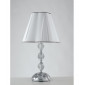 Lampe de table Riflesso 1 ampoule Cristal Chrome|Lampes à poser|Luminaire Center