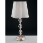 Lampe de table Riflesso 1 ampoule Cristal Or|Lampes à poser|Luminaire Center