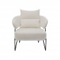 Fauteuil Peppo crème Kare Design|Fauteuil / Chauffeuse|Kare