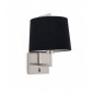 Lampe avec abat jour Frame Corps Acier,Tissu 17,6 Cm|Lampes à poser|Luminaire Center