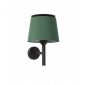 Lampe avec abat jour Savoy Diffuseur Acier,corps Acier,Tissu 39,2 Cm|Lampes à poser|Luminaire Center