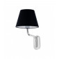 Lampe avec abat jour Eterna Corps Acier,Tissu 47 Cm|Lampes à poser|Luminaire Center