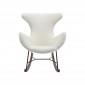 Fauteuil à bascule Balance blanc Kare Design|Fauteuil / Chauffeuse|Kare