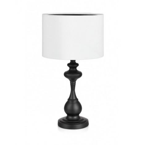 Lampe de table Connor Métal Noir 1 ampoule 45cm|Lampes à poser|Luminaire Center