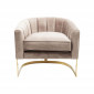 Fauteuil Pure Elegance beige Kare Design|Fauteuil / Chauffeuse|Kare