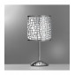 Lampe de table BRUCE Métal Argent|Lampes à poser|Luminaire Center