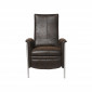 Fauteuil relax Lazy marron Kare Design|Fauteuil / Chauffeuse|Kare