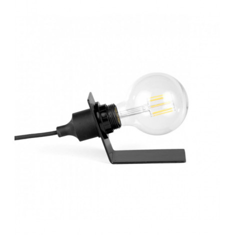 Lampe de table WIRE Métal Noir|Lampes à poser|Luminaire Center